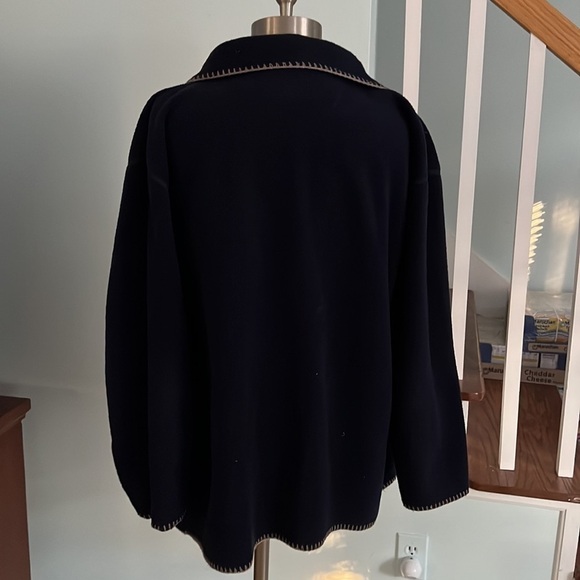 Cuffy’s natural Series Button Lightweight Coat embroidered acorns 💚 - Picture 5 of 8